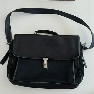 Coach Leather Laptop Bag
